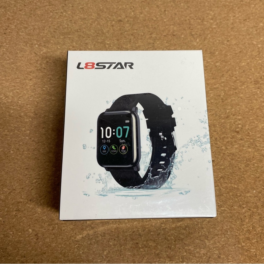 L8star Fitness Tracker Heart Rate Monitor IP67 Pedometer Smart Watch